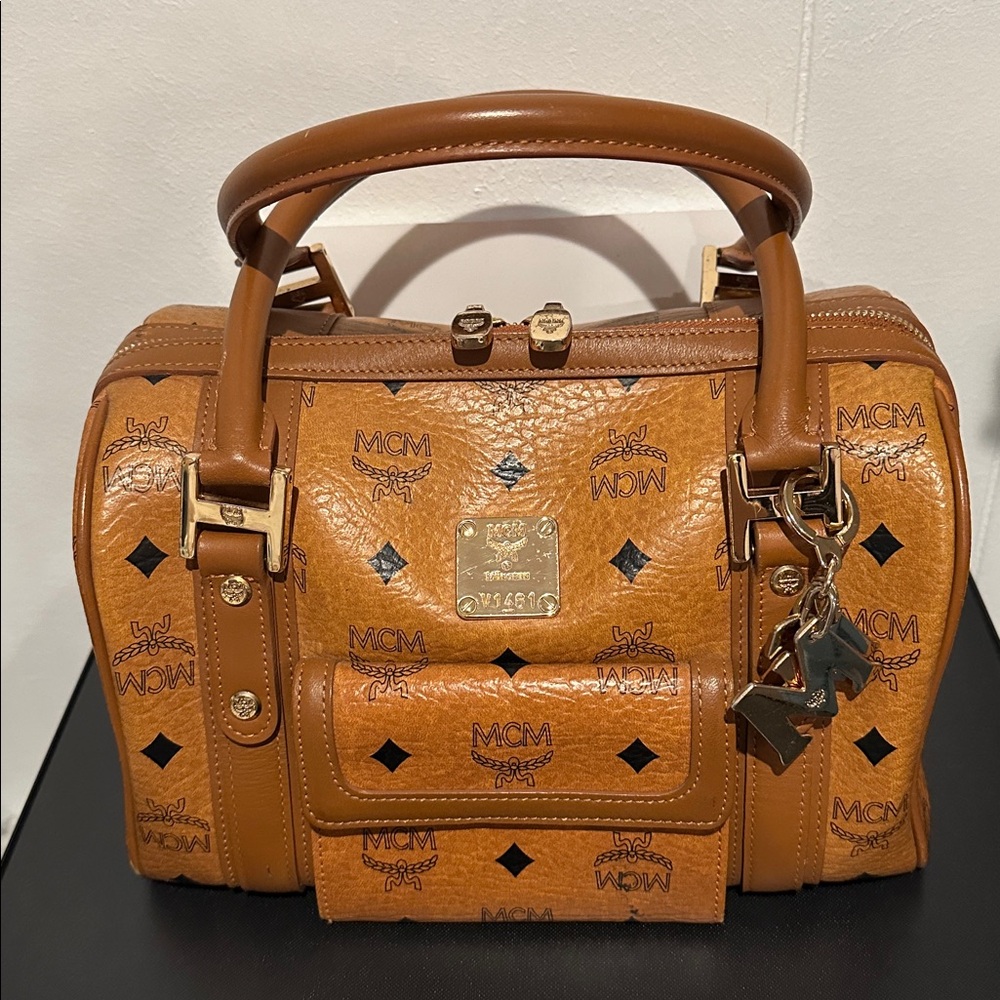MCM cognac Boston